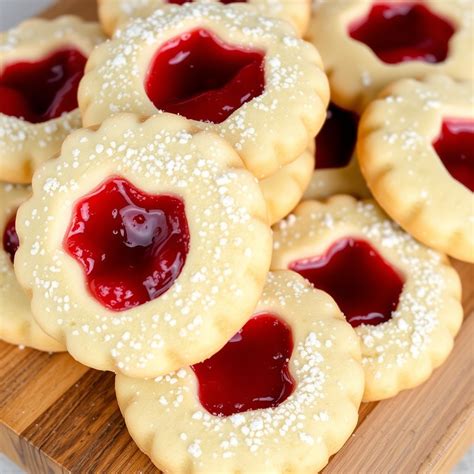 Image result for Raspberry Linzer Cookies