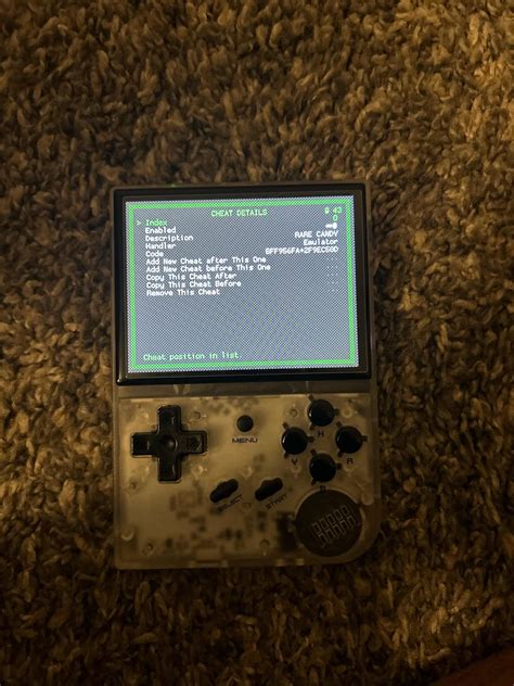 How do I add pokemon emerald cheats? : r/ANBERNIC