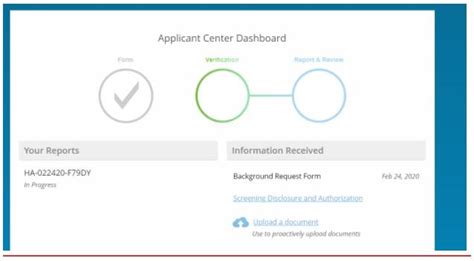 How to Check on the Status of your Background Report | Articles ...