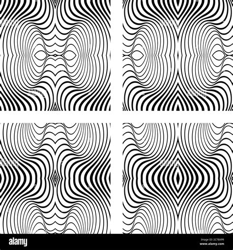 Vector abstract line patterns set Stock Vector Image & Art - Alamy