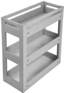 BROWNSTONE Utensil Kitchen Rack Aluminium Aluminium Profile 3 Shelf ...
