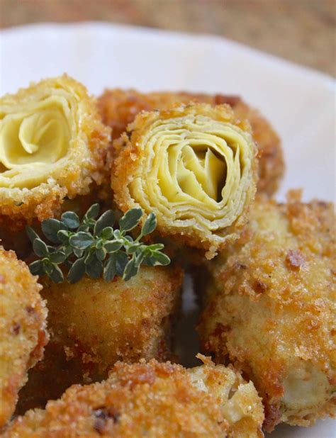 Breaded Artichoke Hearts - Christina's Cucina