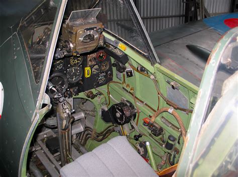 Image result for Spitfire Cockpit
