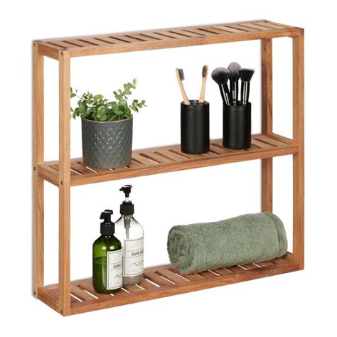 Buy Narrow Wall Shelf with 3 Shelves HERE