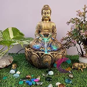 Craftisan™ Buddha Table Top Water Fountain for Home Décor, Office ...