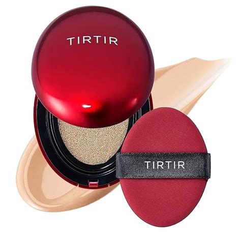 TIRTIR Mask Fit Red Cushion Foundation, Full coverage, Skin fit, Satin ...