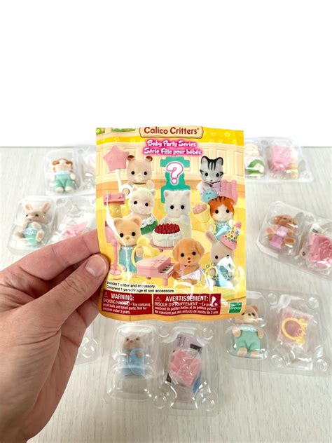 Calico Critters Baby Party Blind Bags, Select Critter, New in Package ...