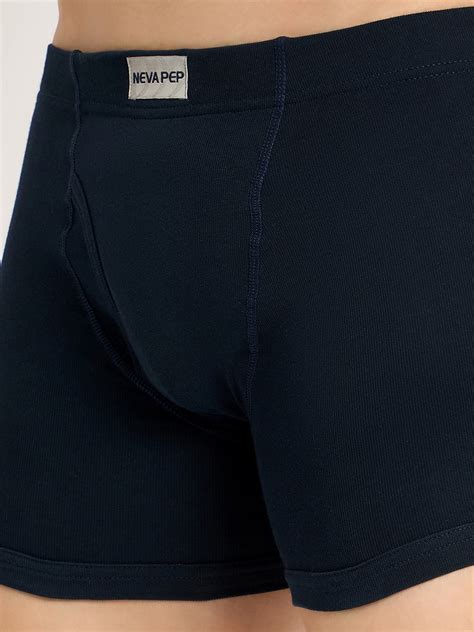 Neva PEP pack of 3 Trunk for Men elasticated waistband front open fly ...