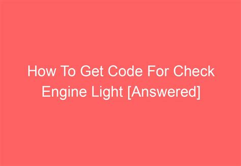 Image result for Checking Check Engine Light Code
