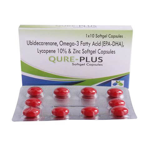 Qure Plus - Strip of 10 Softgel Capsules : Amazon.in: Health & Personal ...