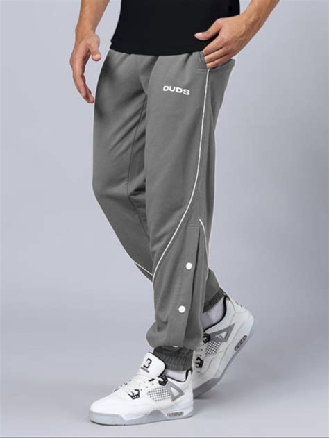 BROSSFINE CONTRAST JOGGERS (GREY)