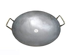 Buy A S Pure Iron with Out matthar Chinese Kadai for Noodles | Iron ...