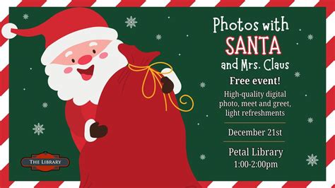 Petal Library: Photos with Santa and Mrs. Claus, 714 S Main St, Petal ...