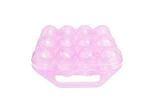 Buy Honestystore® Portable 12 Eggs Holder Shockproof Storage Box Egg ...