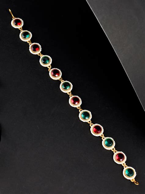 Buy Multi Stone Headchain - Head Jewellery for Women Online at ...