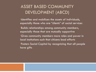 Image result for Asset-Based Community Development ABCD Model