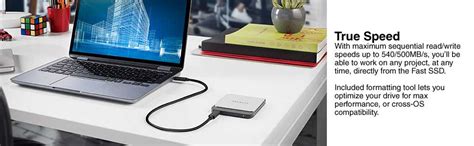 Seagate Fast SSD 1 TB External Solid State Drive Portable – USB-C USB 3 ...