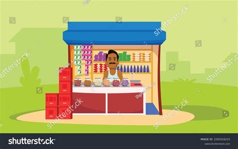 Shopkeeper Cartoon Vector 的图像结果