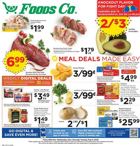 Foods Co. Ad Circular - 05/03 - 05/09/2023 | Rabato