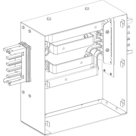 KSA250ABT4 Schneider Electric | Schneider Electric Busbar Centre Feed ...
