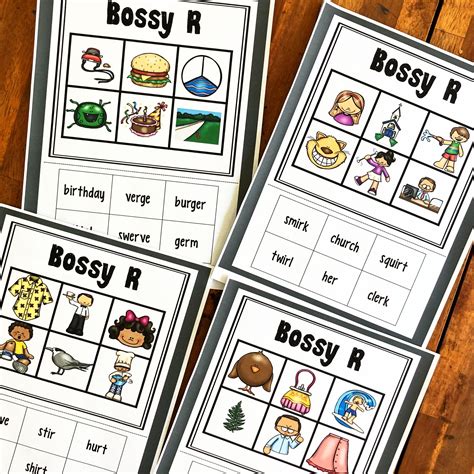 R Controlled Vowel Worksheet R Controlled Vowels Worksheets Bossy R