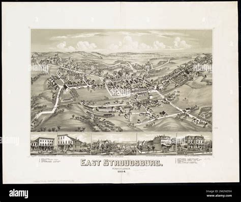 East Stroudsburg : Pennsylvania , East Stroudsburg Pa., Aerial views ...