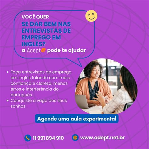 Adept - English Language Tutoring no LinkedIn: Imagine-se fazendo uma ...