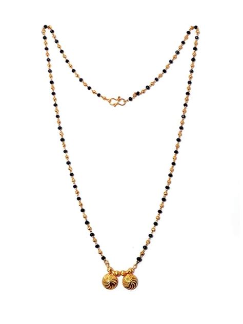 JHB 24 inch jewellery's Traditional Temple Forming One Gram Gold ...