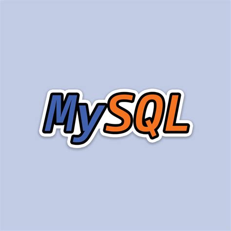 My SQL Sticker – Fantastick