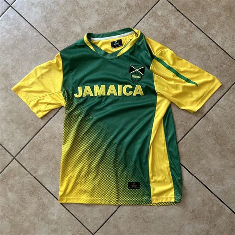 Jamaican Soccer Jersey - Depop