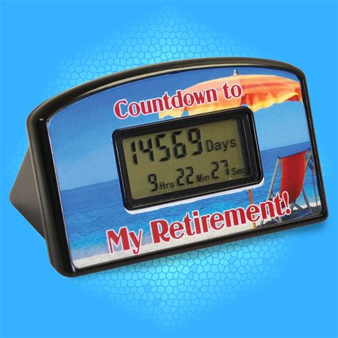 Desktop Retirement Countdown Clock App at Alfred Ma blog
