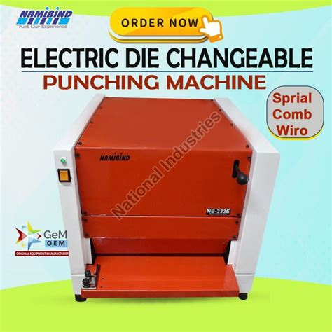 Electric Die Changeable Paper Punching Machine Manufacturer, Exporter ...