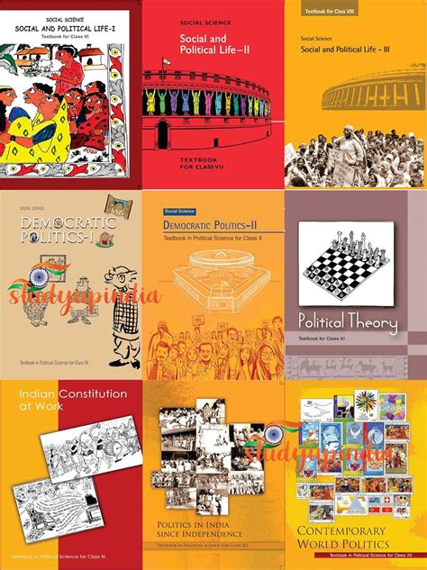 NCERT Political Science Books Set of Class - 6 TO 12 (ENGLISH MEDIUM ...