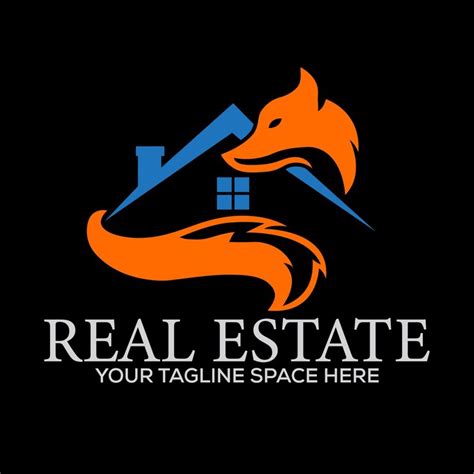 Vektor-Immobilien-Logo-Design | Premium Vektor