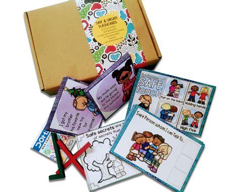 Buy Safe and unsafe touch flashcards in India at Best Price - Zop by ...