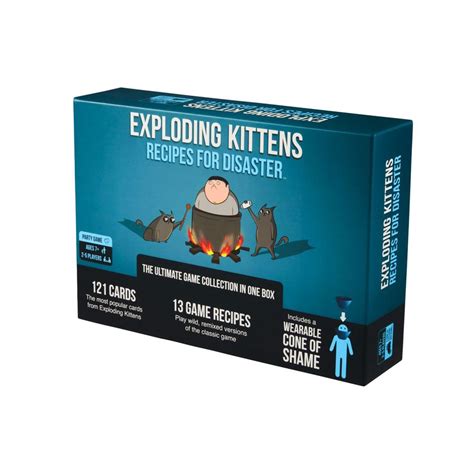 Image result for Exploding Kittens Recipes for Disaster Fef