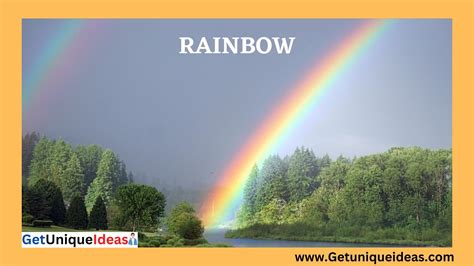 Image result for Rainbow Colors Explained