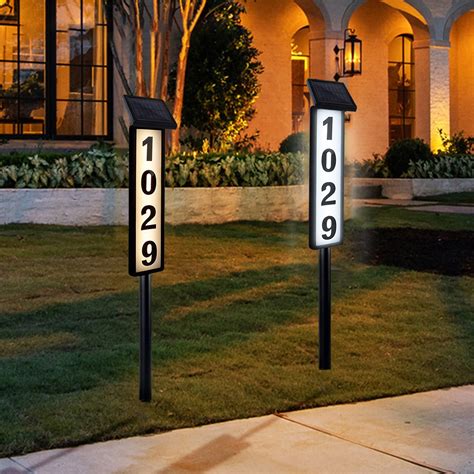 Image result for Lighted House Numbers LED