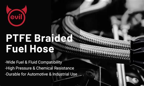 Metal Braided Fuel Hose & Stainless Steel Braided Fuel Line Guide ...