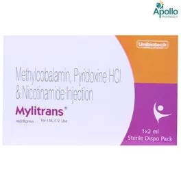 MYLITRANS STERILE INJECTION 2ML | Uses, Side Effects, Price | Apollo ...