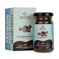 Bevzilla Instant Coffee Powder Combo of Colombian Gold, Turkish ...