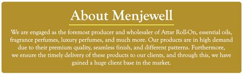 Menjewell Sandalwood Attar/Ittar | Roll on Perfumes | Non alcoholic ...