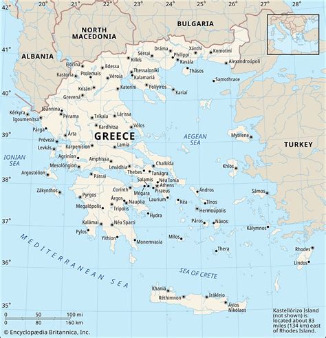 Mount Olympus Greek Mythology Map