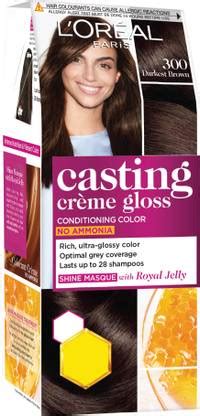 L'Oréal Paris Casting Creme Gloss Hair Color Small Pack , 300 Darkest ...