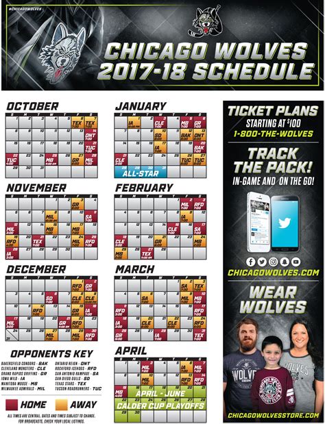 Wolves Unveil 2017-18 American Hockey League Schedule - Chicago Wolves
