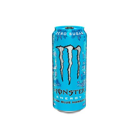 Monster Energy Ultra Blue Hawaiian 16 Oz - 24 pack - Great West ...