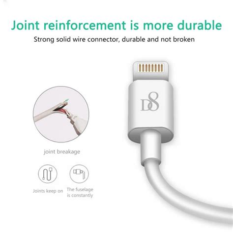 Buy Baywell 6.5ft Apple Original Charger Cable, Lightning to USB Cable ...