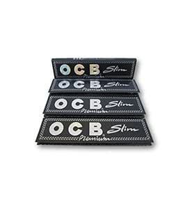 OCB Slim rolling paper king size | party material ( pack of 4 ...