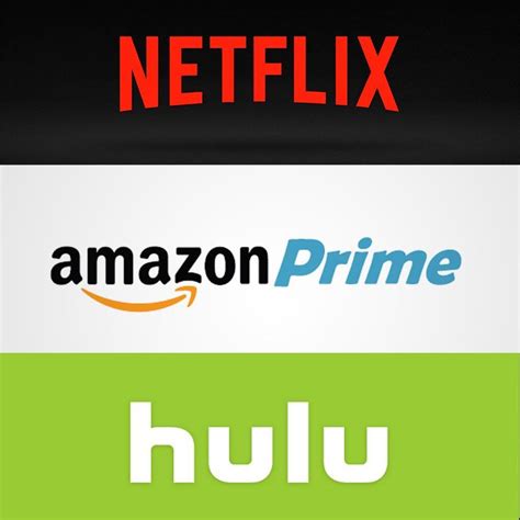 Netflix Hulu Amazon Logo