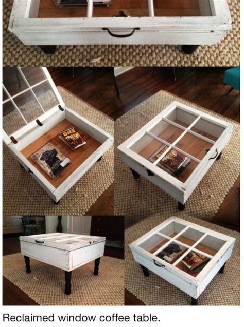 Image result for Reclaimed Window Coffee Table